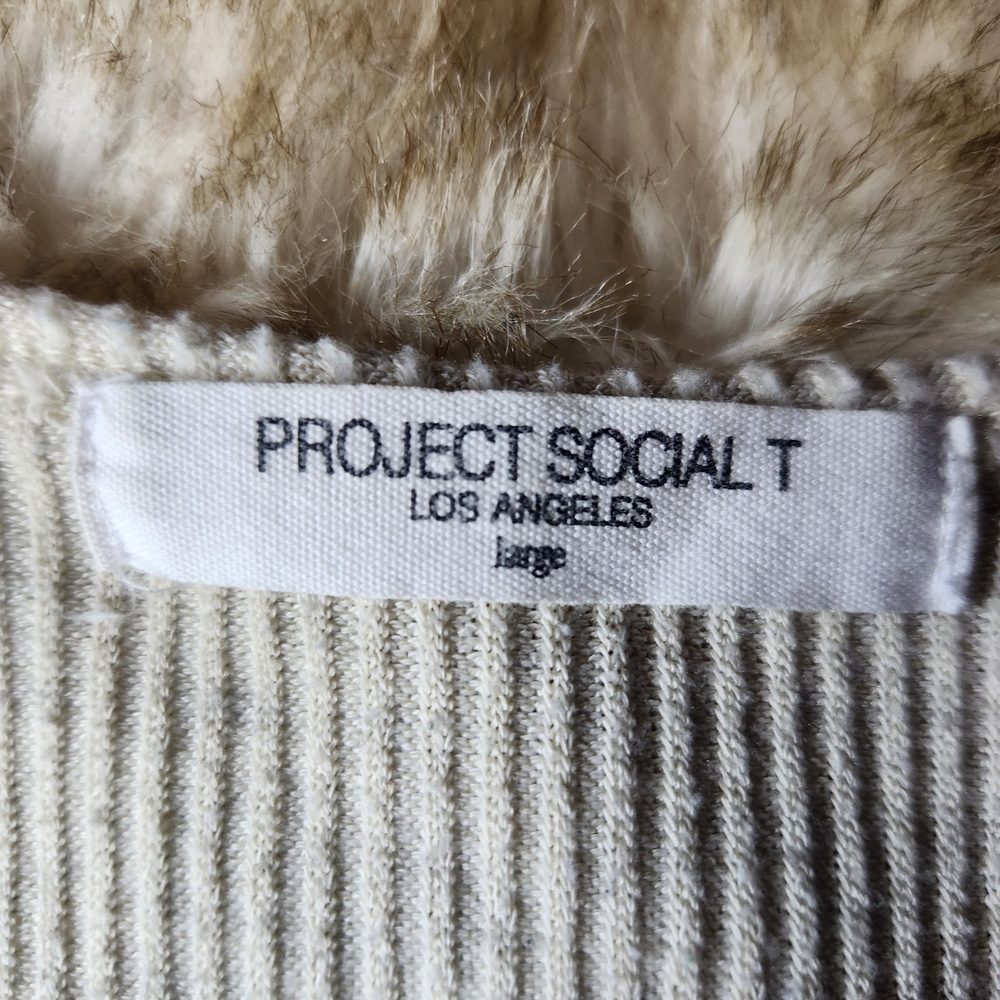 Project Social T Ribbed Knit Sweater - Picture 3 of 6
